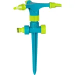 Aspersor rotativ cu 3 brațe pentru grădină, cu țăruș de fixare TG