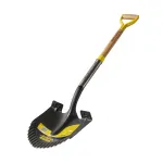 Cazma semirotunda Topmaster cu coada din fibra de sticla 1150 mm