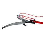 Foarfecă telescopică pentru pomi cu pârghie și fierăstrău Top Garden