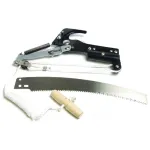 Foarfecă pentru pomi cu pârghie și fierăstrău pentru tăieri la înălțime