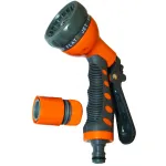 Set pistol de stropit TopGarden cu 7 funcții și 2 accesorii