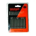 Set 10 biți șurubelniță S2 PH2 x 50 mm din oțel tratat Gadget
