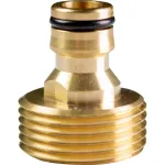 Adaptor robinet 1 inch cu filet exterior din alamă pentru furtun, Top Garden