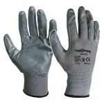 Manusi de lucru cauciucate gri TS