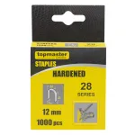 Set 1000 capse U 12 mm din otel calit pentru cabluri, Top Master Pro