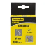 Set 1000 capse U 14 mm din oțel călit pentru cabluri, TMP