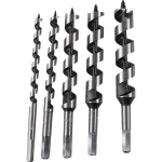 Set burghie pt.lemn 5pcs. Ø10-22, 25mm Set