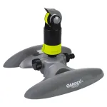 Aspersor de gradina cu 4 functii Gardex GEAR ARC GX, baza stabila