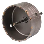 Carota pentru gaurire beton 120 mm cu tija SDS-Plus si burghiu pilot