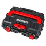 Cutie plastic pentru scule Raider Industrial, cu cleme rezistente