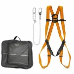 Kit pentru lucrul la inaltime cu ham P 01S, centura de siguranta 2 m, geanta, M-XL, NEO GartenVIP DiyLine