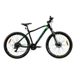 Bicicletă MTB Devron Riddle 27.5 inch, mărimea M, negru-verde