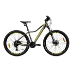 Bicicletă MTB Devron RW1.7 27.5 inch, mărimea M, verde, damă