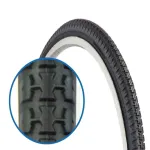 Anvelopă bicicletă Colinelli Z35 700x35C pentru oraș și șosea, neagră