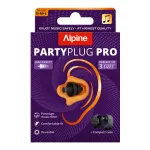 Dopuri de urechi cu filtru muzical Alpine PartyPlug PRO 2025, S/M/L, SNR 21 dB