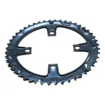 Foaie angrenaj MTB 48T BCD 104 din otel, negru, compatibila tripla