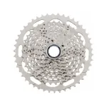 Caseta pinioane Shimano Deore M4100 11-46T, 10 viteze, argintie