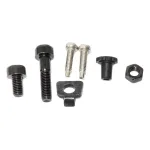 Kit suruburi schimbator fata SRAM high clamp, argintiu/negru