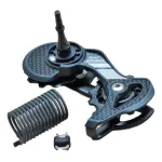 Ansamblu patina schimbator spate X7, 10 viteze, cage scurt, negru