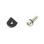 Kit surub prindere cablu schimbator spate SRAM X9, argintiu/negru