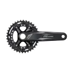 Angrenaj pedalier Shimano Deore M4100-2, brat 170 mm, 26/36T, negru