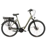 Bicicletă electrică Corwin 28 inch, 530 mm, frâne hidraulice, gri