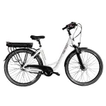 Bicicletă electrică Devron 28120 VCN7, 28 inch, mărimea M, alb