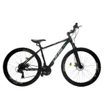 Bicicletă MTB DHS 2905, 29 inch, cadru M, negru-verde