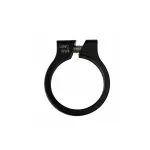 Colier pentru tija de sa bicicletă DHS 31.8 mm, negru