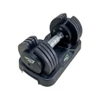 Gantera reglabila DHS 5016, 2.5-12.5 kg, din otel, negru