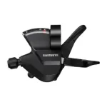 Maneta schimbator stanga Shimano Altus 3 viteze Rapidfire Plus, 1800 mm, negru