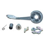 Maneta schimbator stanga SRAM X7/X9/Rocket, argintie, kit complet