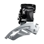 Schimbator fata Shimano Altus 3x9 viteze Dual Pull 34,9 mm argintiu