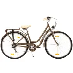 Bicicleta de oras Devron Grazia 6S Retro 28 inch, marime M, maro