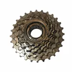 Pinion bicicleta 6 viteze KFW-664 14-28T freewheel maro