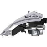Schimbator fata Shimano Tourney 3x6/7/8, 42T, Top Swing, argintiu