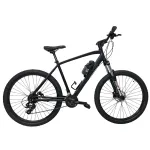 Bicicletă MTB Prophete 52871, 27.5 inch, cadru aluminiu, XL, negru