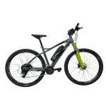 Bicicletă electrică MTB DHS 52870, 29 inch, mărime L, gri