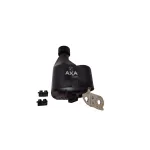 Dinam stanga AXA Duo pentru bicicleta, cu protectie la supratensiune, negru