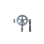 Foaie angrenaj bicicleta 44T 3/32 argintie DHS pentru oras si trekking