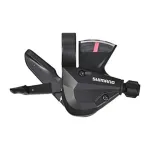 Manetă schimbător dreapta Shimano Rapidfire RS310, 7 viteze, negru