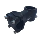 Pipă ghidon bicicletă A-Head 1 1/8, 25,4 mm, 60 mm, negru, Rex