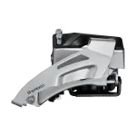 Schimbator fata Shimano Altus 2x9 viteze Dual Pull Top-Swing argintiu