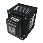 Transformator tensiune 230V la 110V 750VA reversibil TED Electric