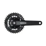 Angrenaj Shimano FC-MT101-2 MTB 2x9, 170 mm, 36-22T, negru