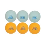 Mingi tenis de masa Double Fish 2 stele, 40 mm, set 3 bucati