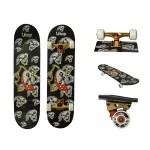 Skateboard Sportmann Pirate 79 cm cu rulmenti ABEC-7 si roti PU