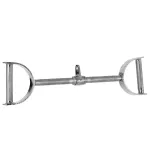 Adaptor drept pentru scripete inSPORTline A2410, oțel, 2 prize