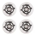 Set 4 roti pentru role WORKER 70 mm cu rulmenti ABEC 5 si duritate 82A