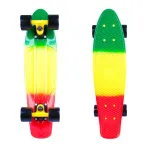 Pennyboard WORKER Sunbow 22 inch multicolor, compact si usor